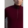 Мужской тёплый`свитер Sportful Xplore Fleece бордовый